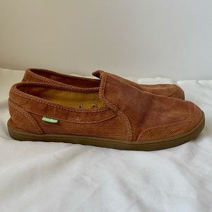 Sanuk Pair O Dice Corduroy Brown